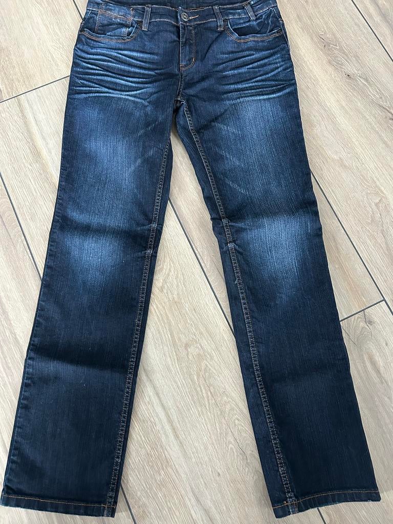 Yessica C&A spijkerbroek maat 42, Kleding | Dames, Spijkerbroeken en Jeans, Ophalen of Verzenden, Zo goed als nieuw, Blauw, W33 - W36 (confectie 42/44)