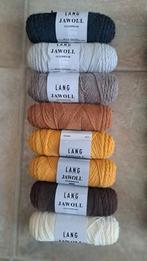 Lang Yarns Jawoll sokkenwol - 8 bollen diverse kleuren, Ophalen of Verzenden, Nieuw, Breien, Wol of Garen