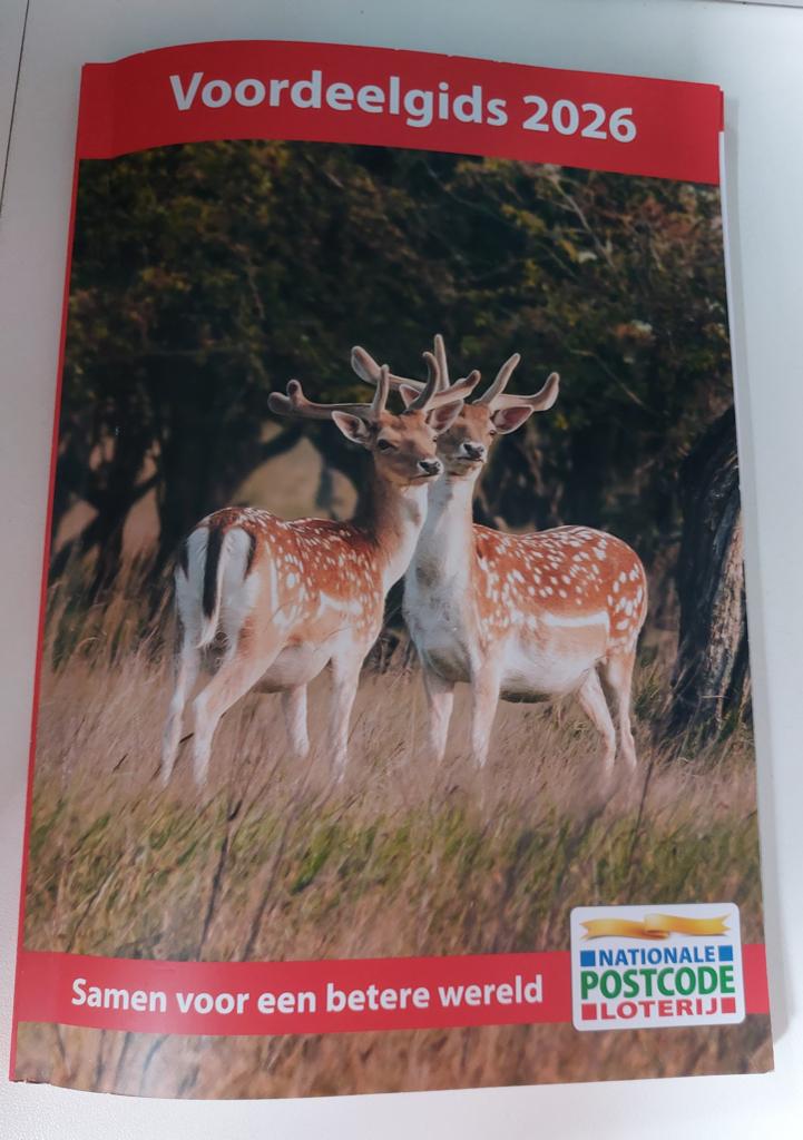 Bonnen Postcodeloterij 2026. Zie foto's., Drie personen of meer, Kortingsbon