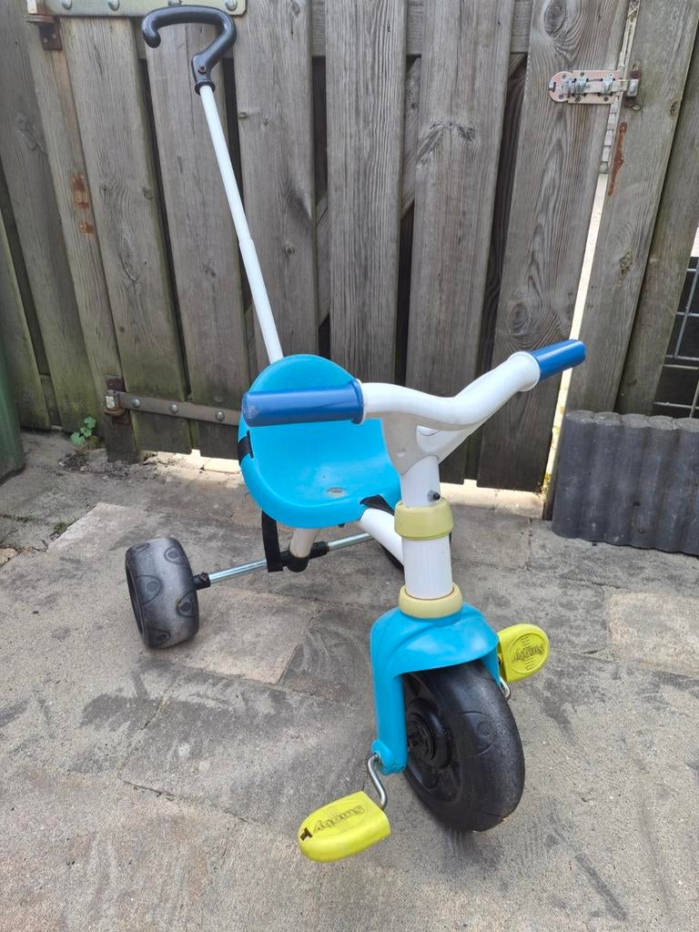 Driewieler fiets voor peuter, Ophalen