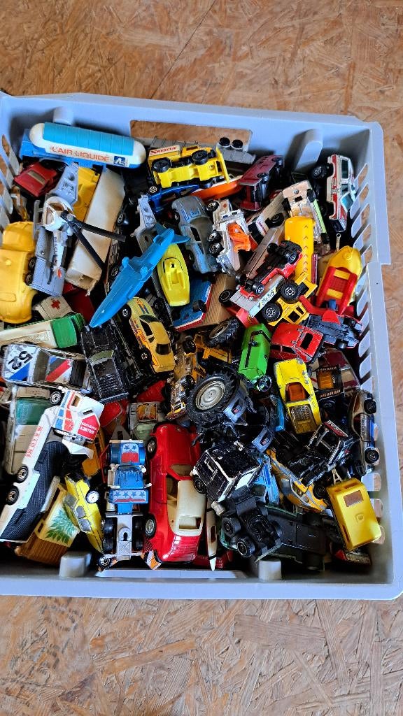 Autootjes een krat vol., Ophalen, Gebruikt