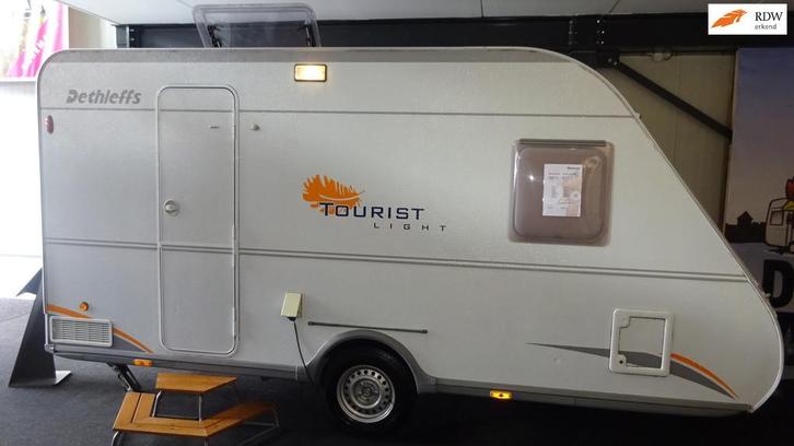 Dethleffs Tourist 440 LB 2006 VASTBED (lengte) Treinzit 780, Caravans en Kamperen, Caravans, Bedrijf, tot en met 4, 750 - 1000 kg