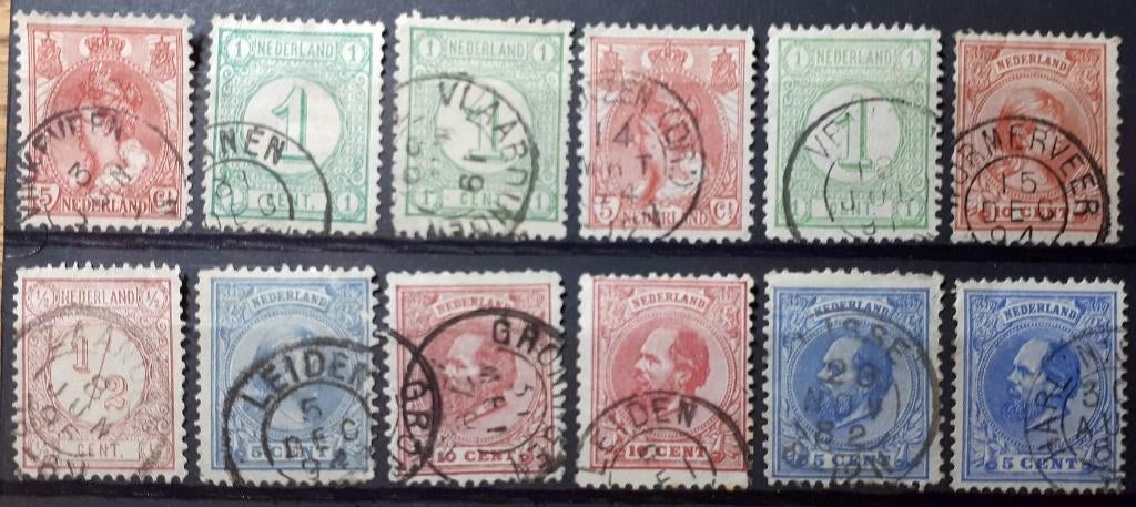 Kleinrond stempels (632), Verzenden, T/m 1940, Gestempeld