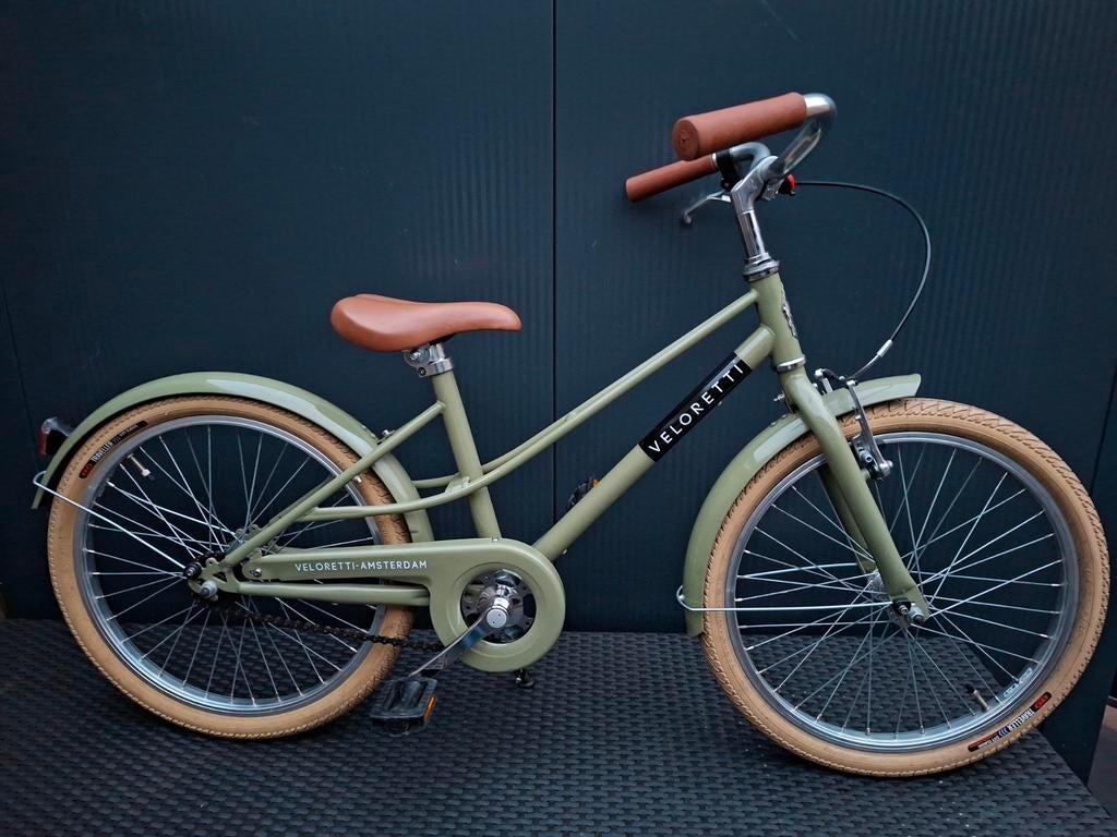 meisjes fiets 20 inch veloretti junior NIEUWSTAAT, Ophalen, Zo goed als nieuw, 20 inch, Handrem