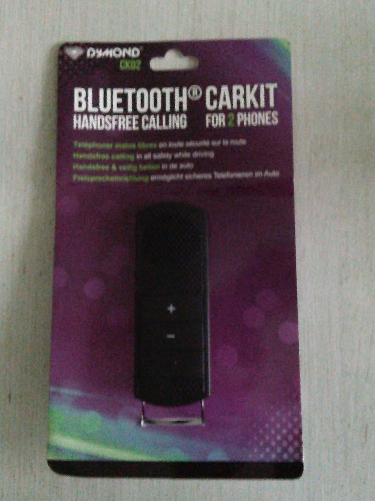 nieuw DYMOND CK02 Carkit handsfree telefoon -GRATIS zend, Verzenden, Nieuw