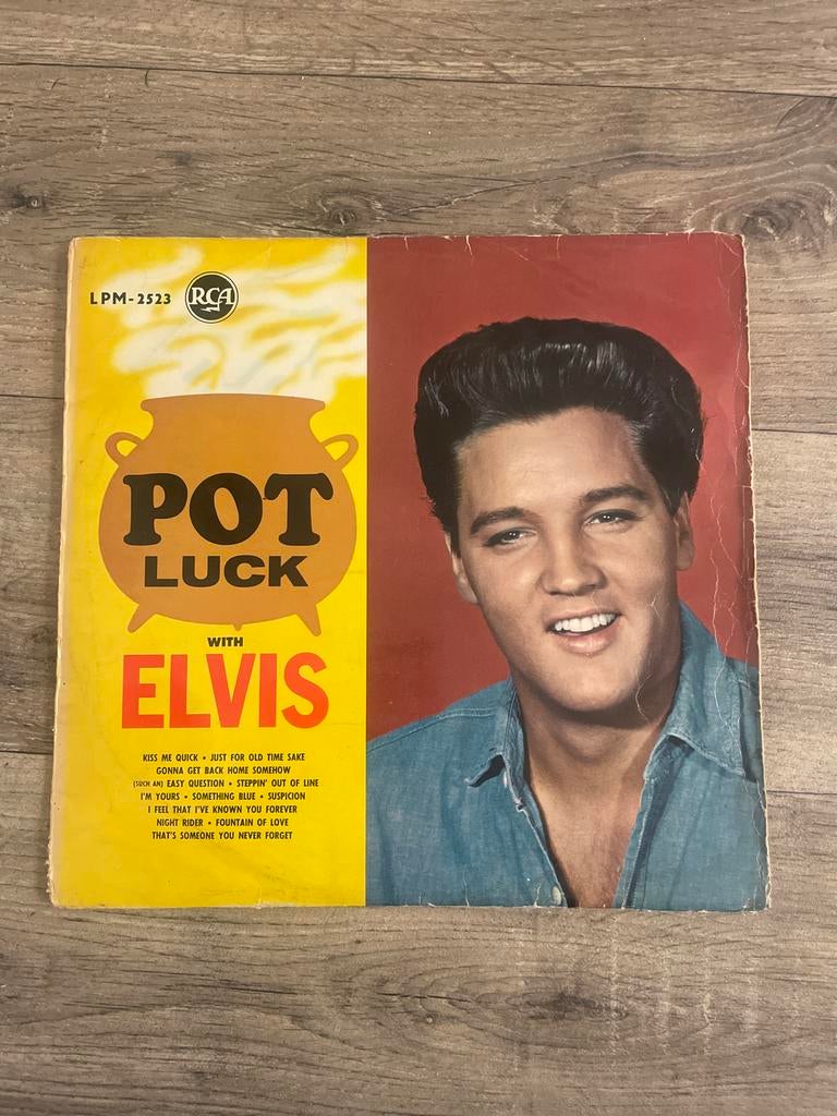 Elvis Presley - Pot Luck LP (RCA LPM-2523), Gebruikt, Originele persing, Ophalen of Verzenden, 12 inch