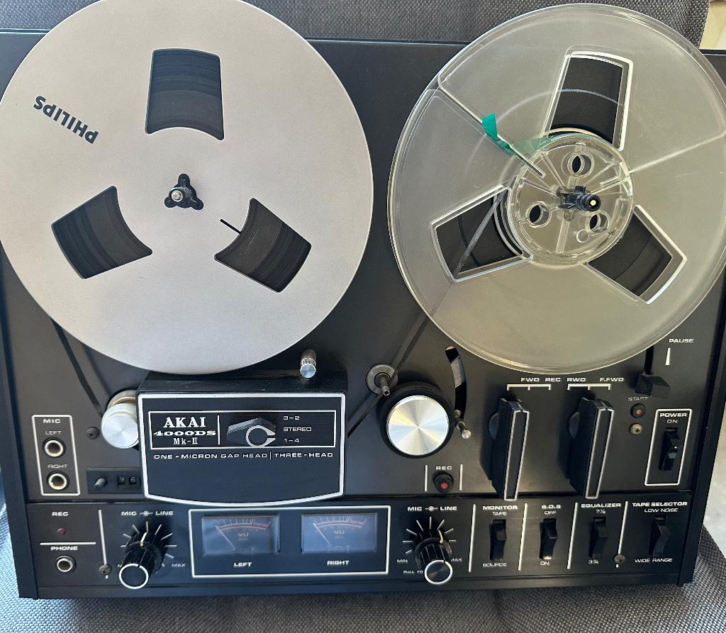 Akai 4000ds mk-II recorder vintage, Audio, Tv en Foto, Bandrecorders, Ophalen, Bandrecorder