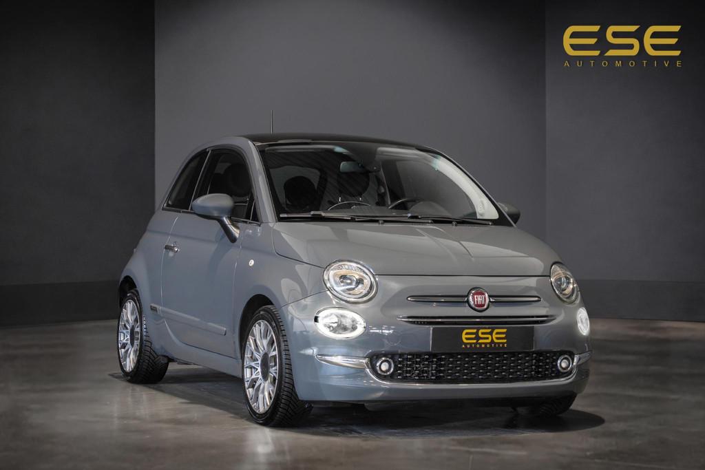 Fiat 500 0.9 TwinAir Turbo Lounge | Pano | Automaat | Naviga, Auto's, Fiat, Stof, Gebruikt, Parkeersensor, Origineel Nederlands