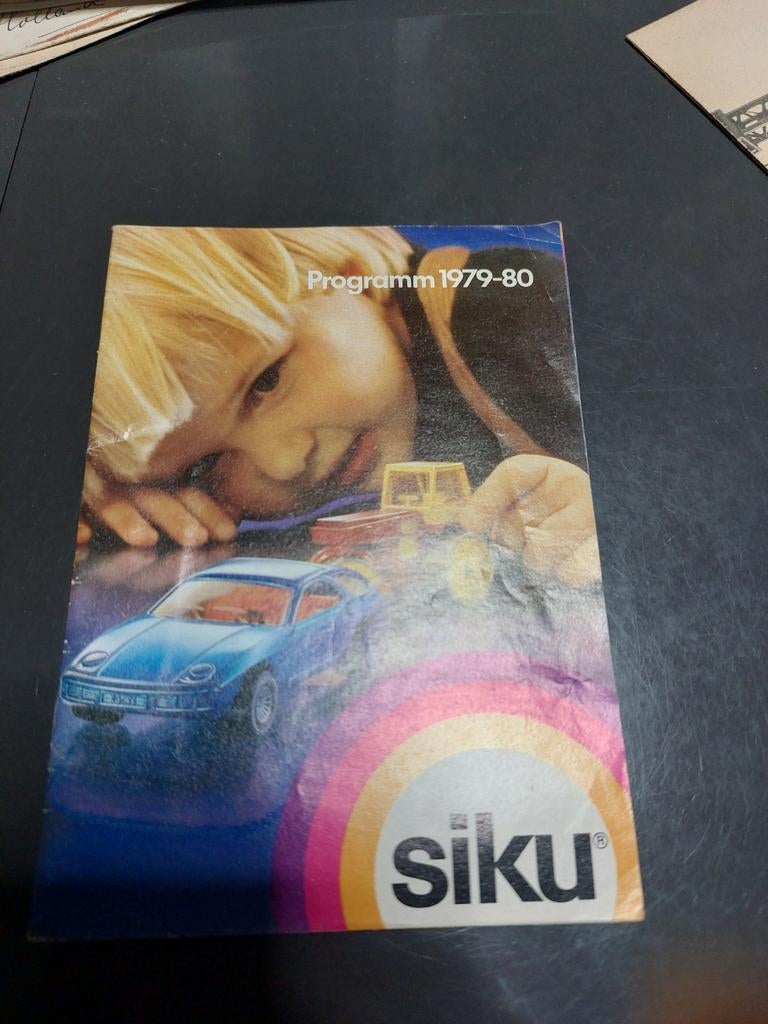 Siku Programma 1979-80 Catalogus - Zeldzaam Verzamelobject, Ophalen of Verzenden