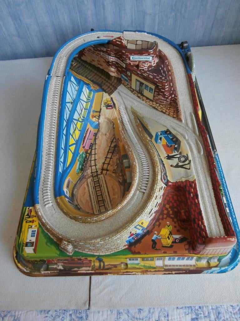 Circuit Industriel Transport Technofix 322 - Jouet Vintage Des Années 80/90