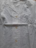 Katoen blouse met broderie, Ophalen