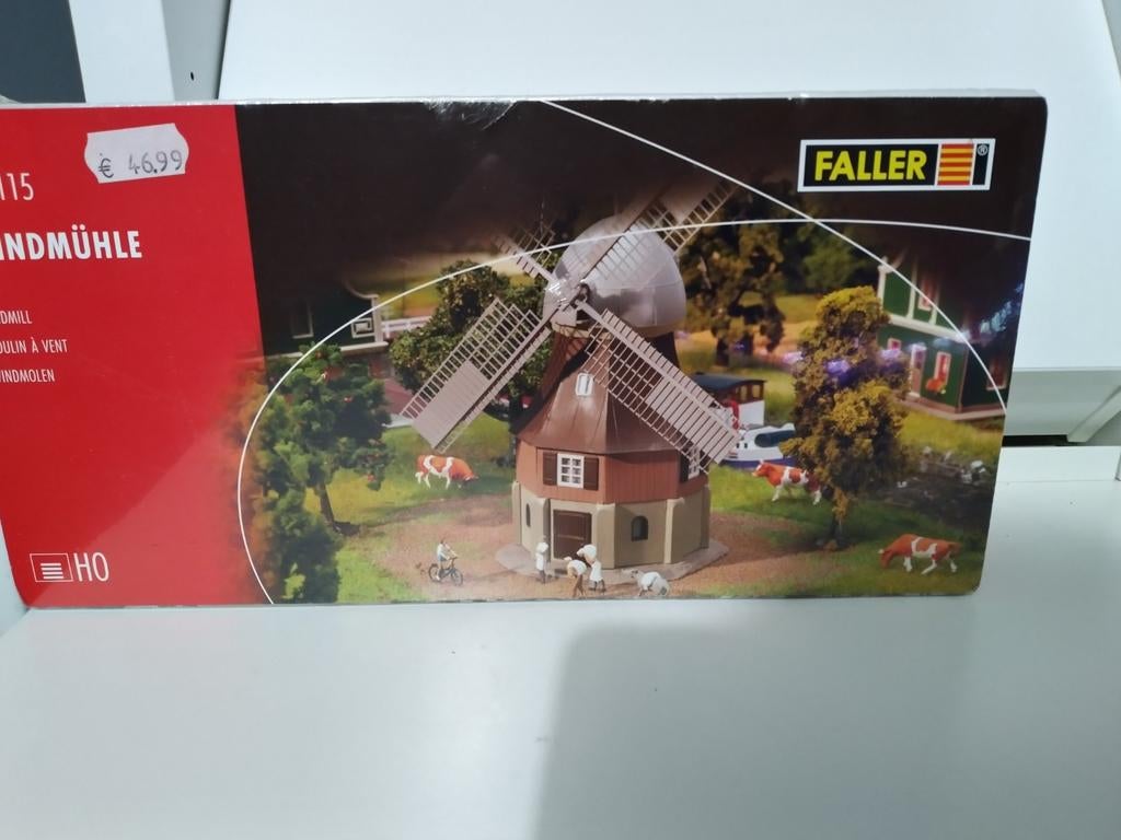 Faller H0 Windmolen Bouwpakket - Nieuw in Doos, Hobby en Vrije tijd, Modeltreinen | H0, Overige merken, Gelijkstroom of Wisselstroom