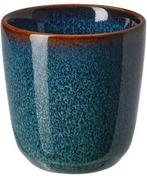 6 Ikea Gladelig espresso kopjes blauw met goud, Nieuw, Ophalen of Verzenden, Overige stijlen, Kop(pen) en/of Schotel(s)