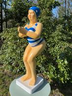 Duikende dame jacuzzi tuin, zwembad, vijver 115cm, Ophalen, Nieuw, Kunststof, Mensenbeeld