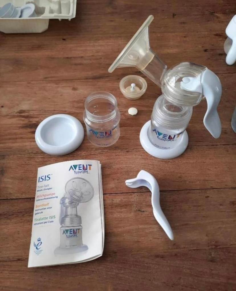 Avent ISIS handkolf diverse baby spulletjes, Ophalen of Verzenden, Zo goed als nieuw, Borstkolf