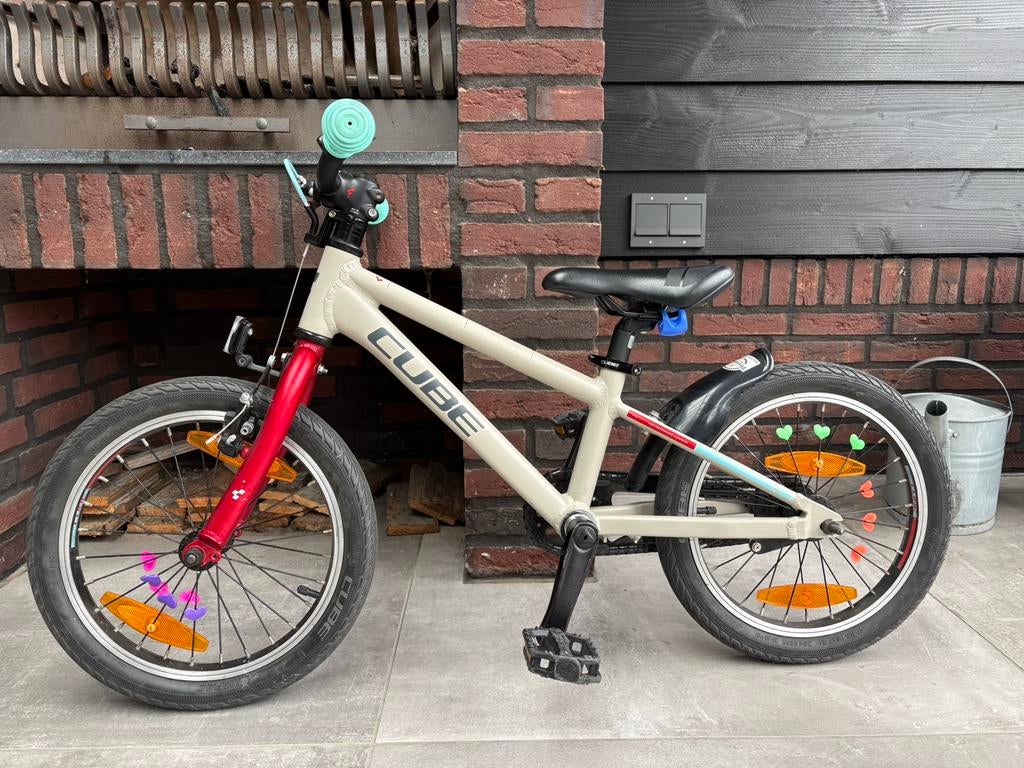 Cube Cubie 160 kinderfiets 16 inch lichtgewicht, Ophalen, Zo goed als nieuw, 16 tot 20 inch