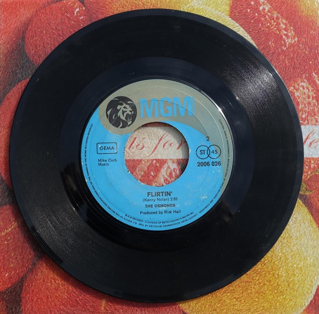 the osmonds - one bad apple, Cd's en Dvd's, Vinyl Singles, Gebruikt, 7 inch, Single, Ophalen of Verzenden