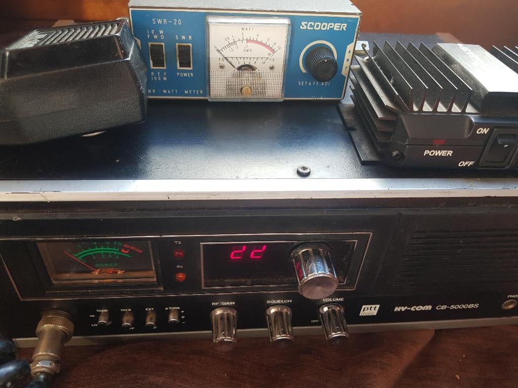 27mc set, Ophalen of Verzenden, Zo goed als nieuw, Zender en Ontvanger