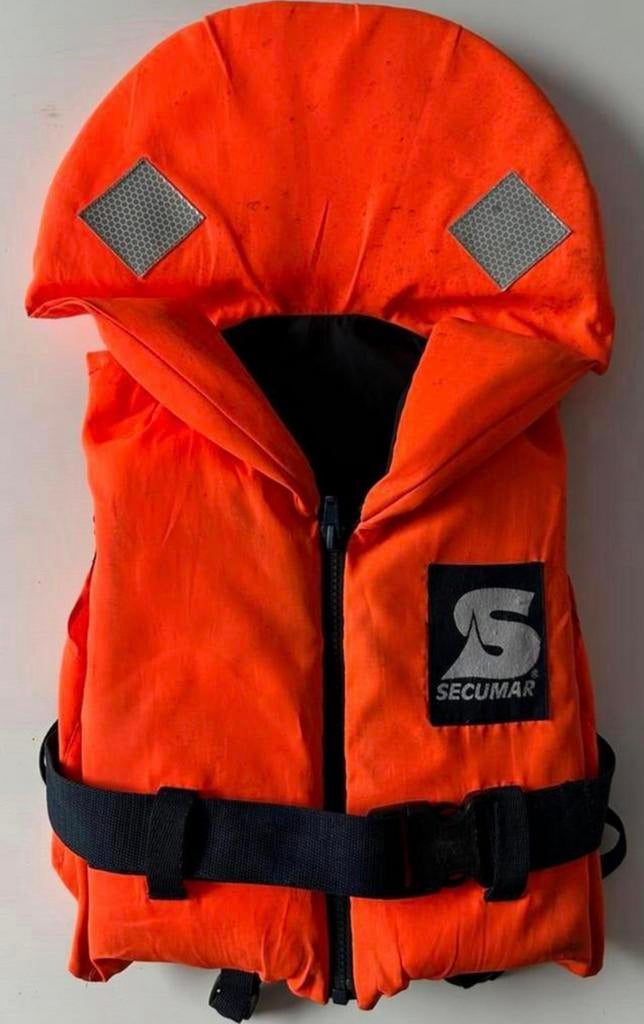 Secumar zwemvest oranje 15 -20 kg, Watersport en Boten, Watersportkleding, Ophalen of Verzenden, Gebruikt, Kind, Reddingsvest of Zwemvest