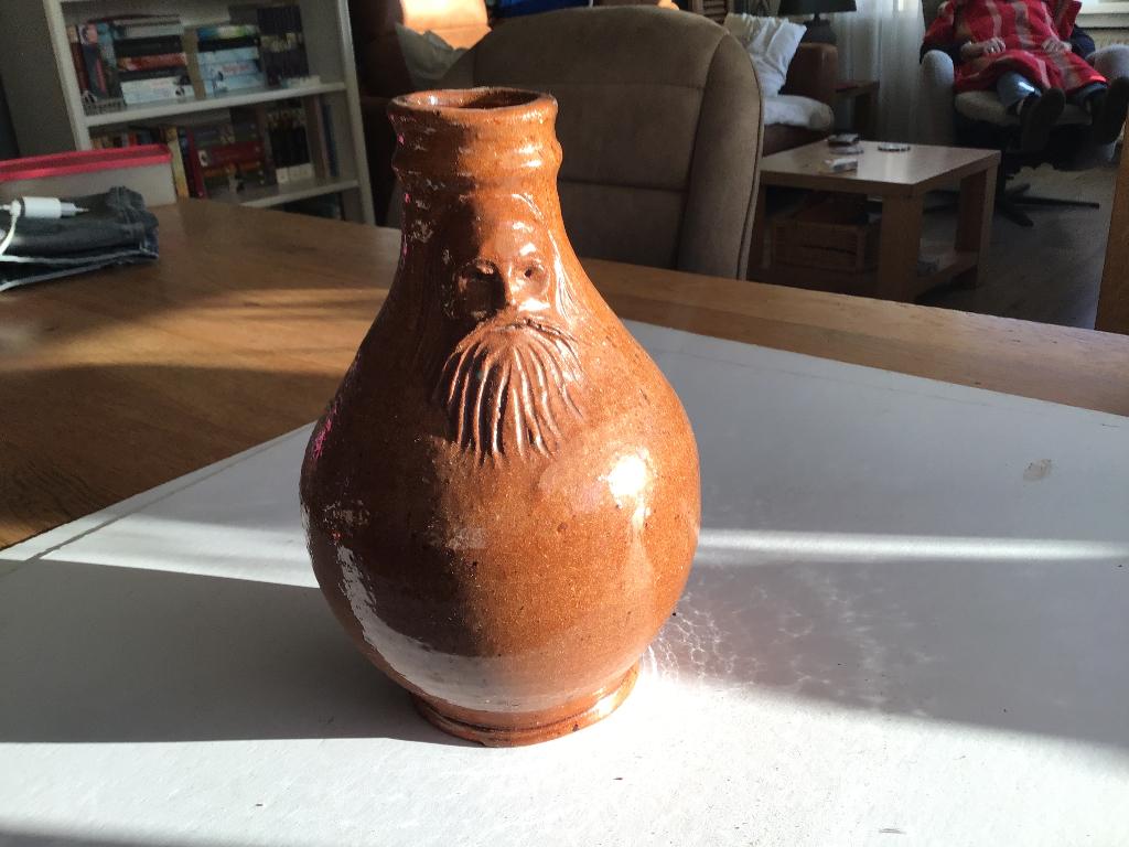 Baardmannetje kruikje, Antiek en Kunst, Antiek | Keramiek en Aardewerk, Ophalen of Verzenden