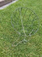 Ophalen - hanging basket 30cm - metaal - met ophangketting -, Tuin en Terras, Bloembakken en Plantenbakken, Ophalen, Gebruikt