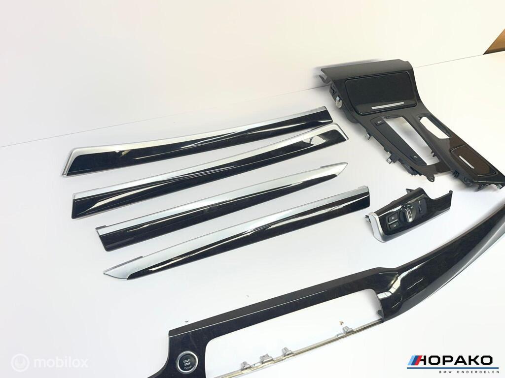 Interieurlijsten set hout / walnoot BMW 5 serie F10 F11, Auto-onderdelen, Interieur en Bekleding, Gebruikt, Einsteinlaan 5 rijswijk