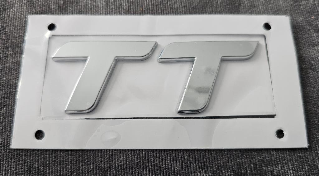 audi TT embleem zilver, Verzenden