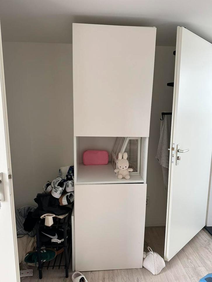 Witte kast gratis af te halen, Huis en Inrichting, Kasten | Kledingkasten, Zo goed als nieuw, 25 tot 50 cm, Ophalen of Verzenden