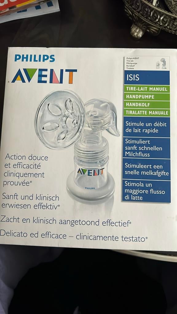 Philips Avent ISIS Handkolf - Zacht en effectief, Ophalen, Nieuw, Borstkolf