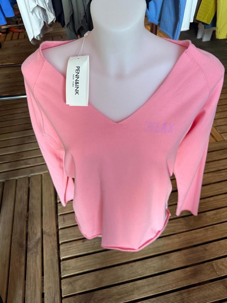 Penn&Ink Liberty Trui Roze Maat S-M-L-XL, Kleding | Dames, Truien en Vesten, Maat 38/40 (M), Nieuw, Ophalen of Verzenden, Penn&Ink