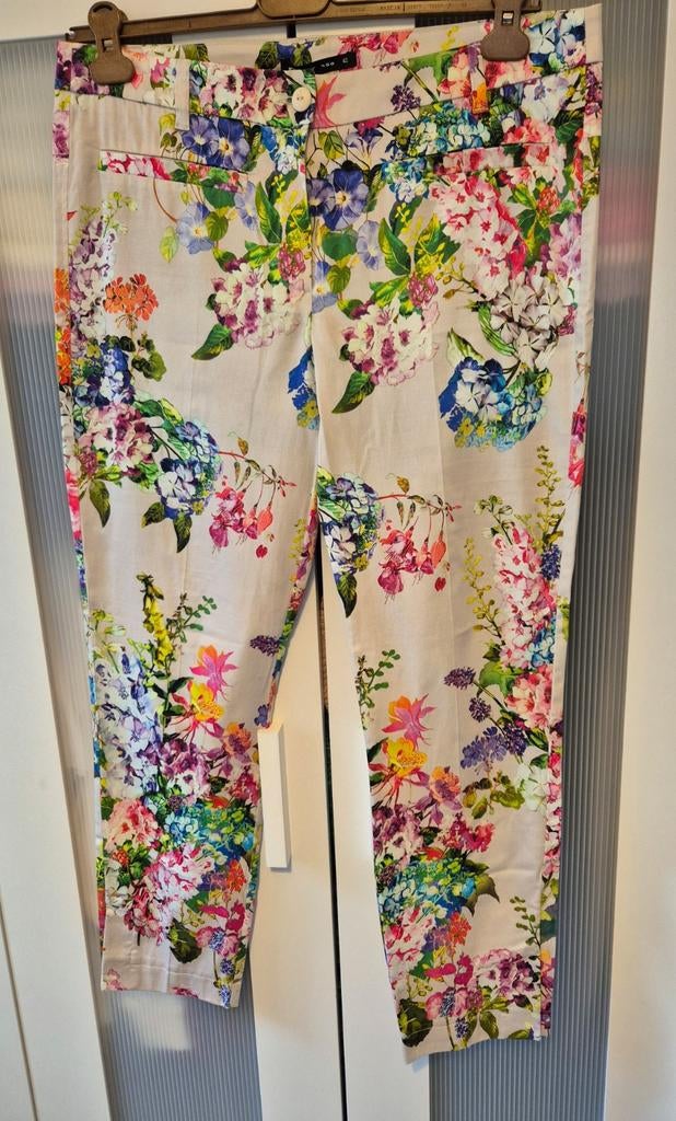 Bloemen broek van Expresso, Overige kleuren, Maat 42/44 (L), Nieuw, Ophalen of Verzenden