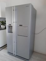 Samsung Amerikaanse koelkast RVS, Witgoed en Apparatuur, Koelkasten en IJskasten, Ophalen, Gebruikt, 200 liter of meer, 60 cm of meer