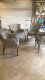 Set tuinstoelen, Ophalen of Verzenden, Zo goed als nieuw, Kunststof