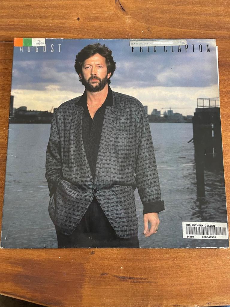 Eric Clapton - August Lp, Cd's en Dvd's, Vinyl | Rock, Ophalen of Verzenden, Gebruikt