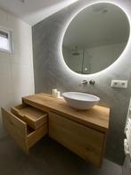 Modern badmeubel MASSIEF HOUT OP MAAT GEMAAKT, Niet ingevuld, Niet ingevuld, Nieuw, Ophalen of Verzenden
