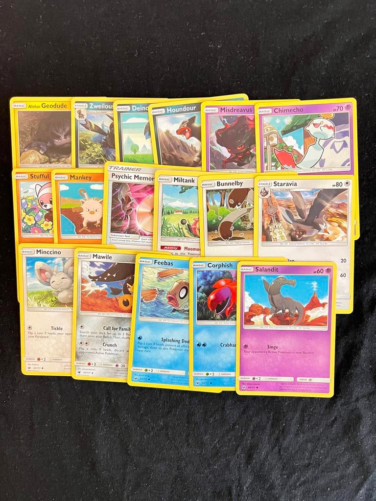 Pokémon Crimson Invasion (111) (2017) Lot Bundel Kaarten, Ophalen of Verzenden, Gebruikt, Meerdere kaarten