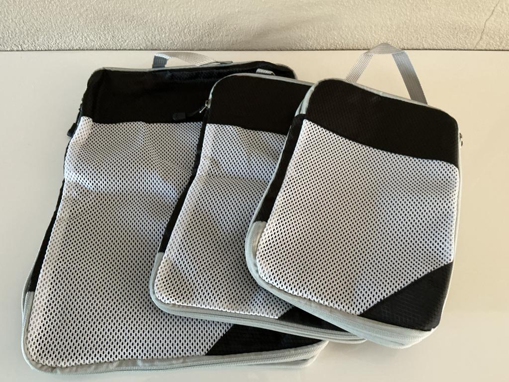 Compressie packing cubes - koffer organisers - nieuw, Ophalen of Verzenden, Zo goed als nieuw, 30 cm of meer, Minder dan 35 cm