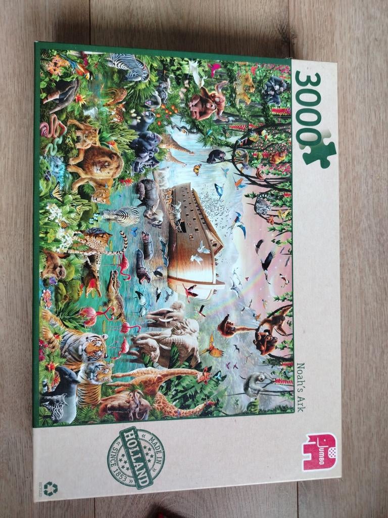 Jumbo Noah's Ark Puzzel 3000 stukjes, Ophalen of Verzenden