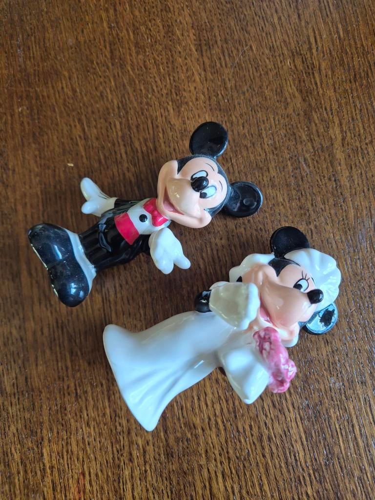 Mickey en Minnie Mouse peper en zout stel bruidspaar, Ophalen of Verzenden