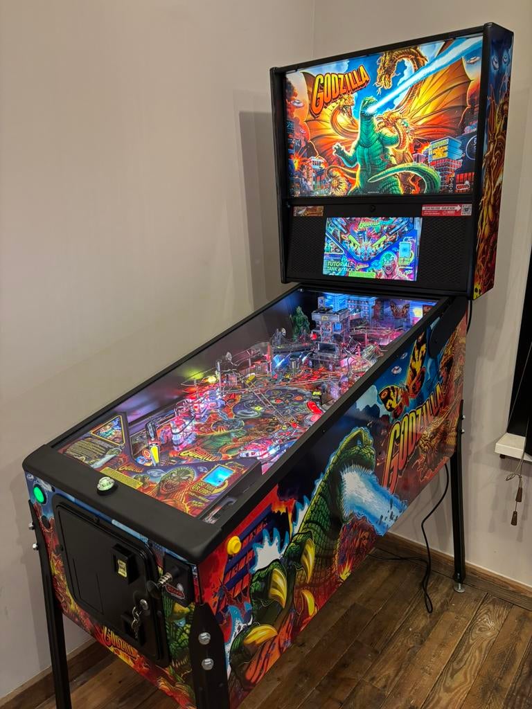 Godzilla premium, Ophalen, Zo goed als nieuw, Flipperkast
