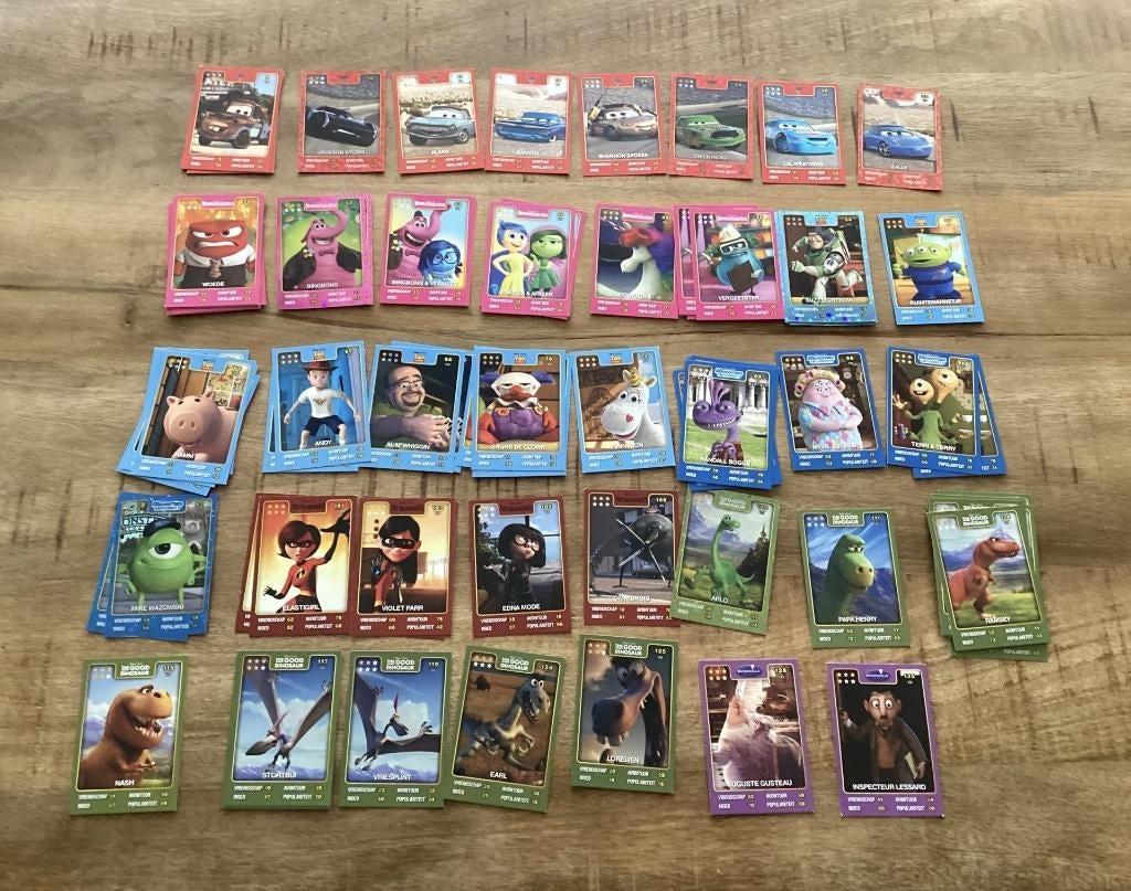 Disney Pixar kaarten, Verzamelen, Albert Heijn, Ophalen of Verzenden
