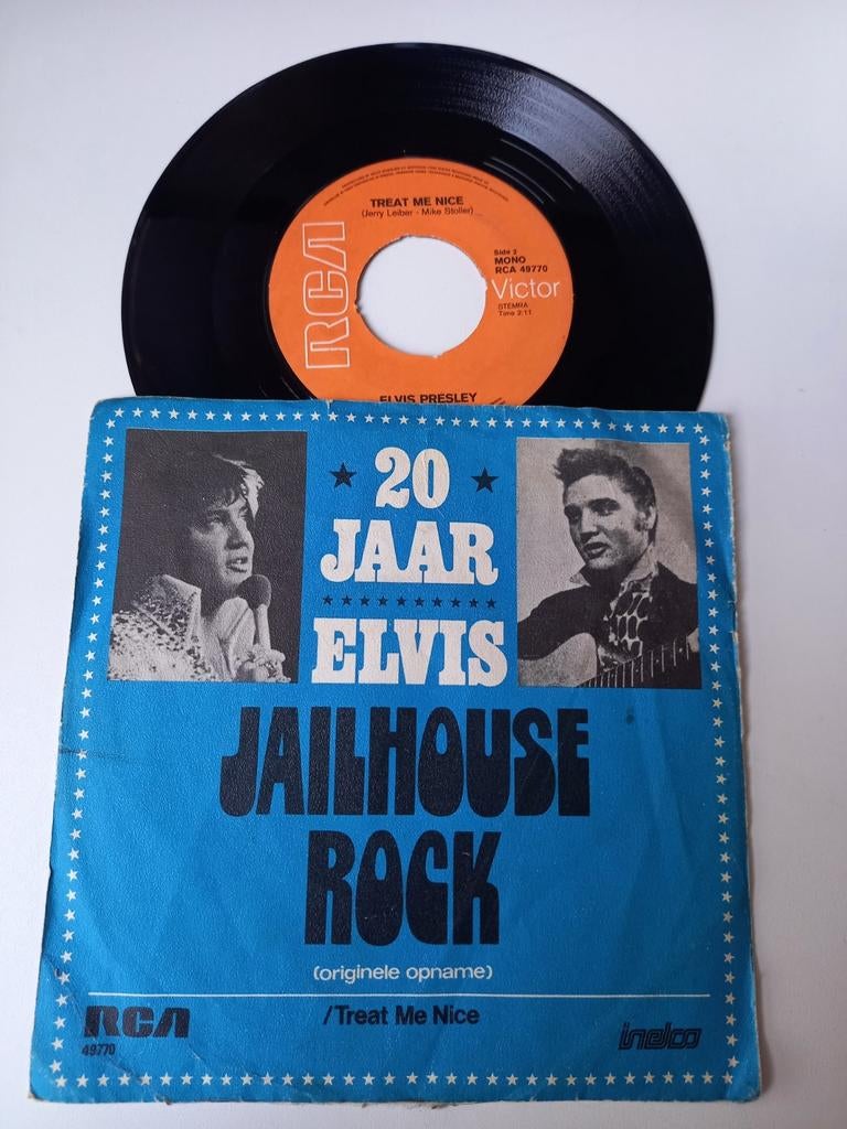 Elvis Presley , single, Ophalen of Verzenden, Zo goed als nieuw, Pop