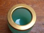 Vintage opaline bakje met vergulde rand Murano, Ophalen of Verzenden