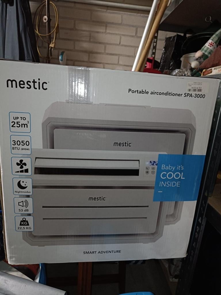 Mestic portable airco caravan, Ophalen, Zo goed als nieuw