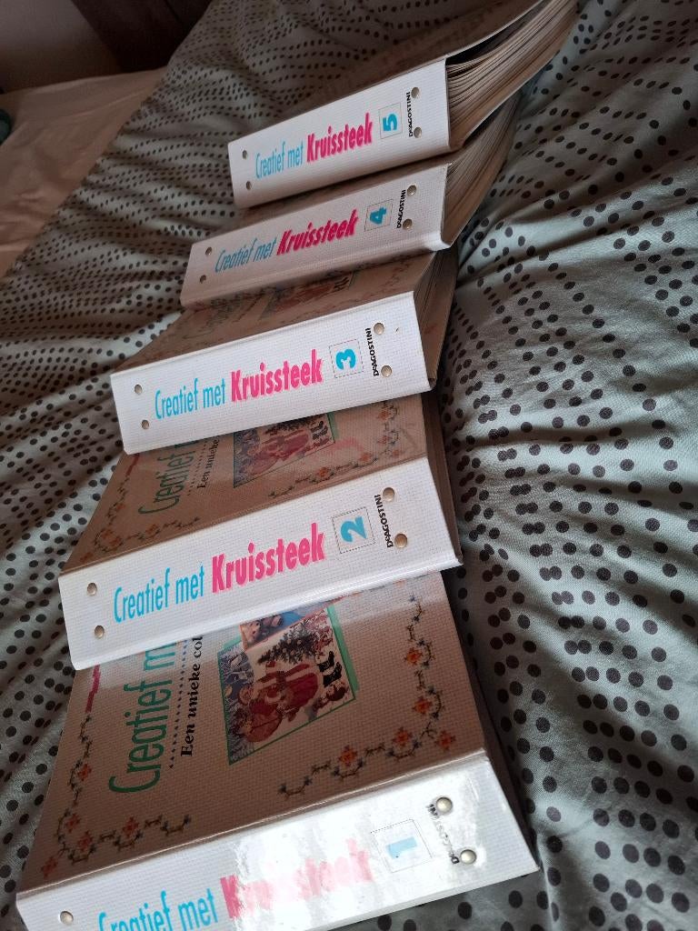 Borduren met kruissteek, Ophalen, Nieuw