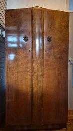 1950's Shrager Art Deco Walnoten Kast, Ophalen