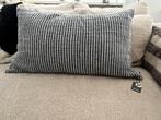 Hkliving sierkussen - striped monochrome, Ophalen of Verzenden, Nieuw, Zwart, Rechthoekig