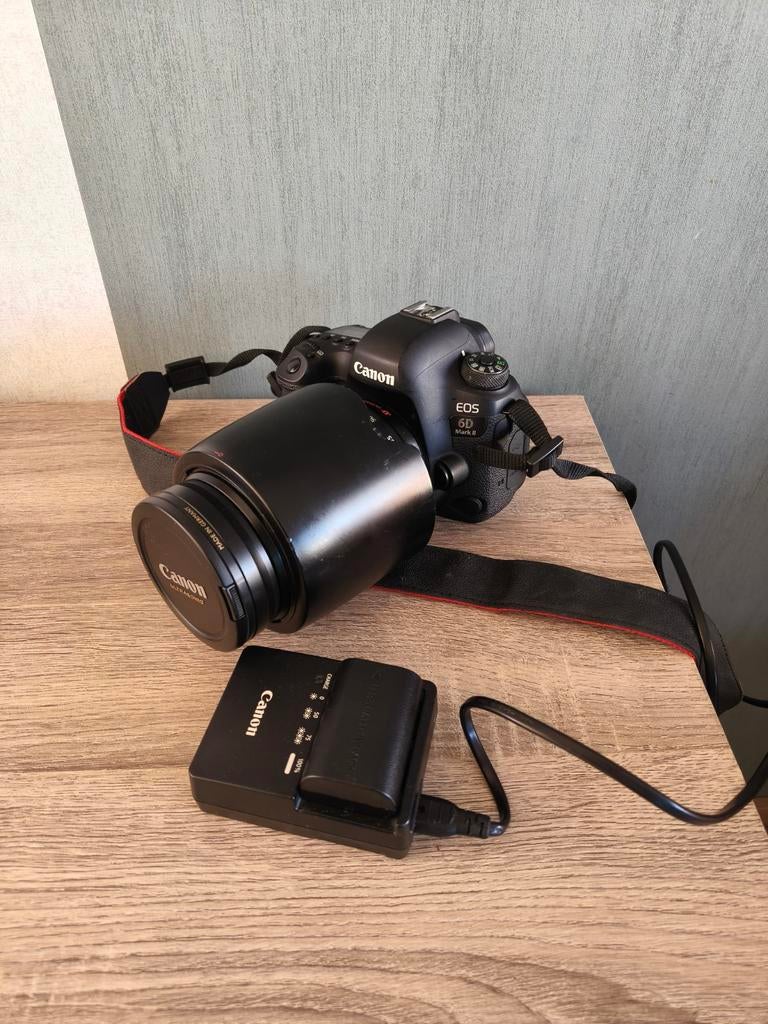 Canon EOS 6D Mark II spiegelreflexcamera, Ophalen of Verzenden, Canon, Geen optische zoom