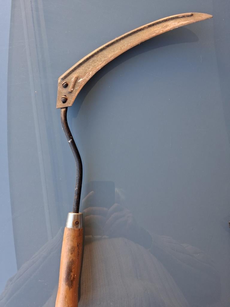 Handzeis - Vintage Oostenrijkse Sikkel - 50 cm, Ophalen of Verzenden