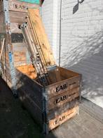 Houten randen klapkrat 120 bij 80.  20 cm hoog, Ophalen, Gebruikt, 100 tot 150 cm, 75 cm of meer